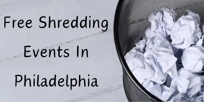 Free Shredding Events In Philadelphia